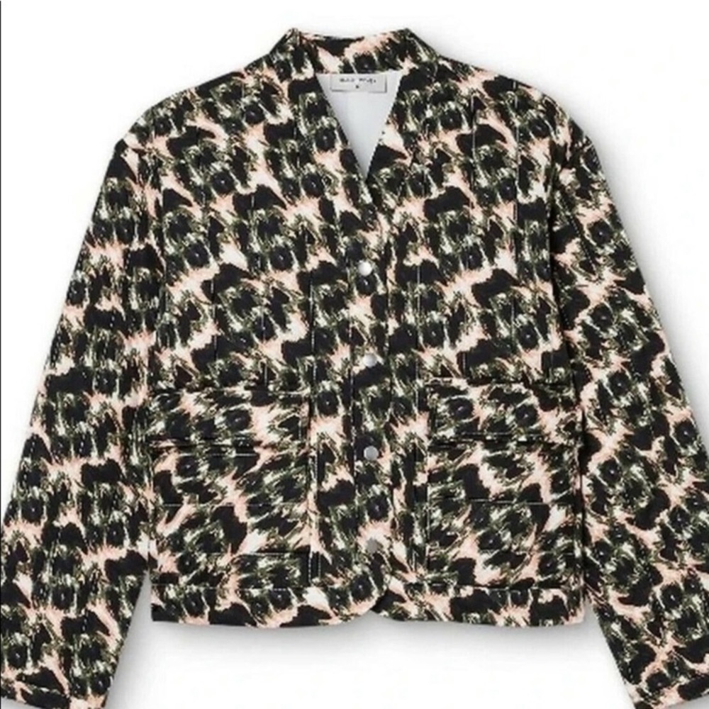 Rachel Comey x Target Cropped Quilted Camouflage Jacket Size XL